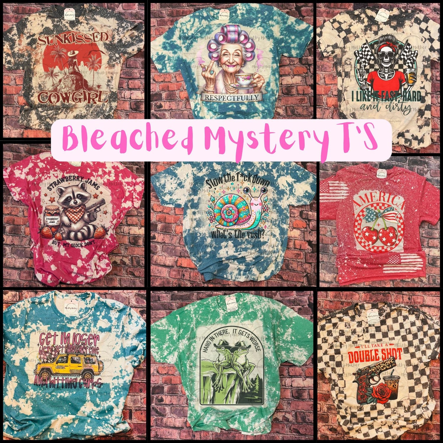 Mystery Bleached T-Shirt