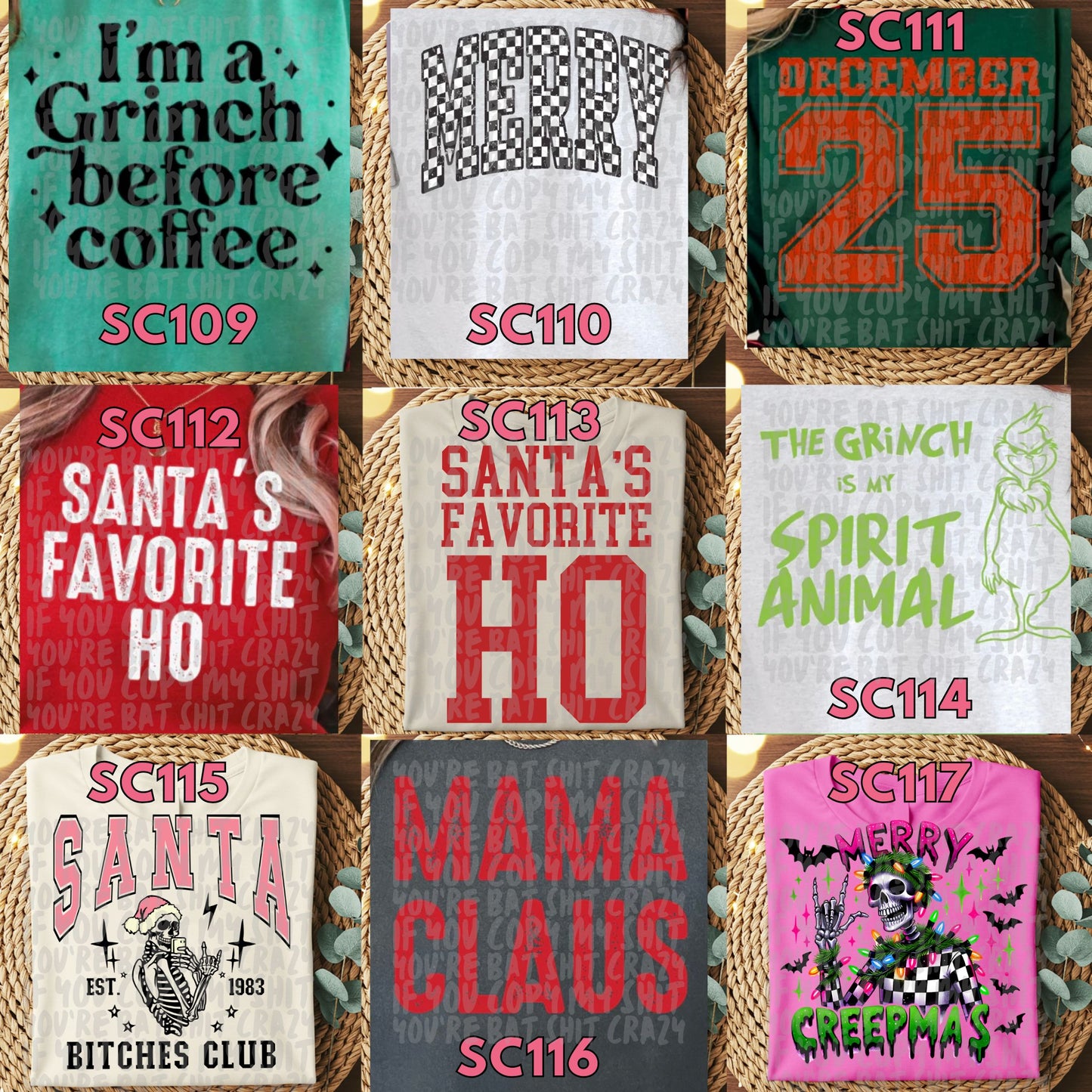 Colorful Christmas Designs