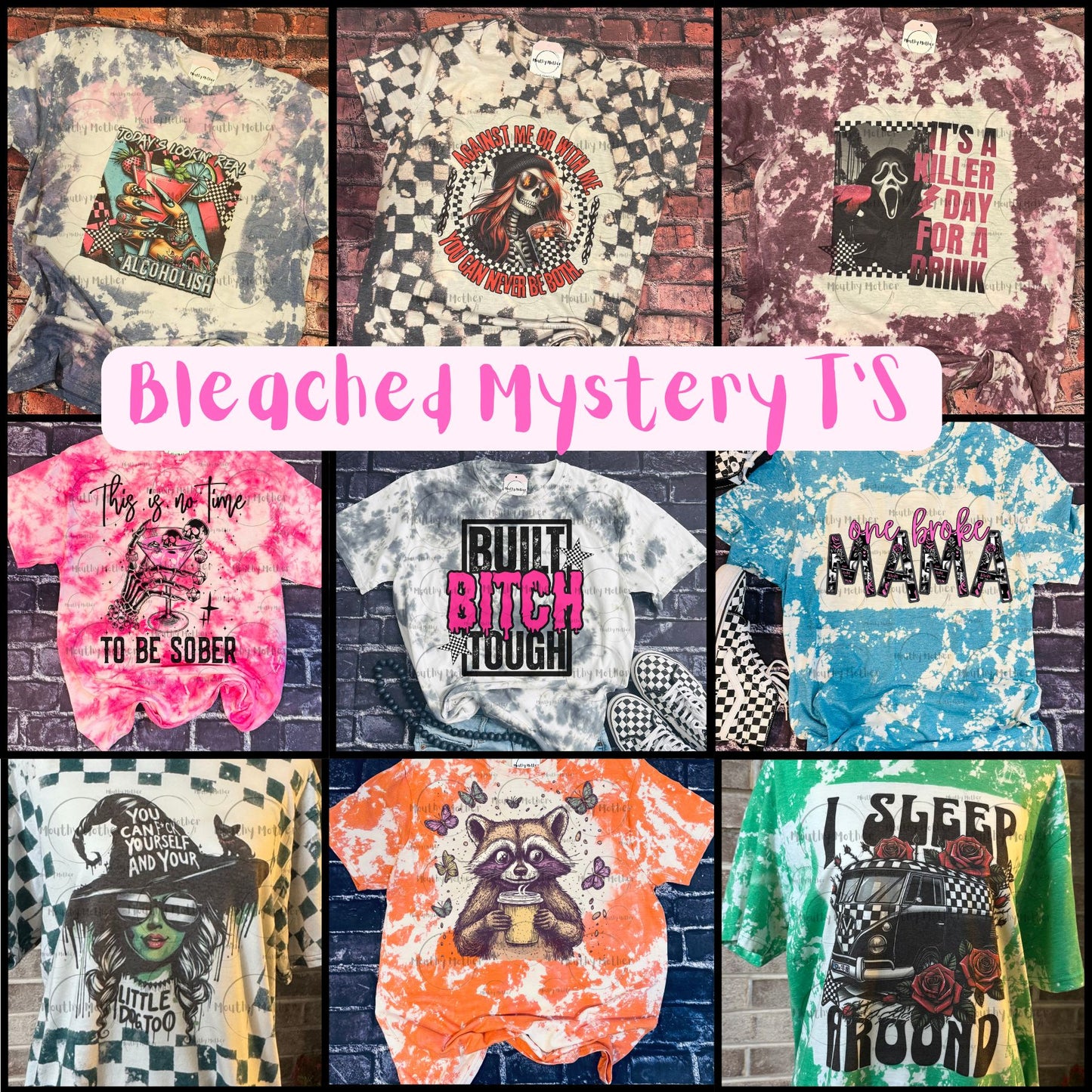 Mystery Bleached T-Shirt