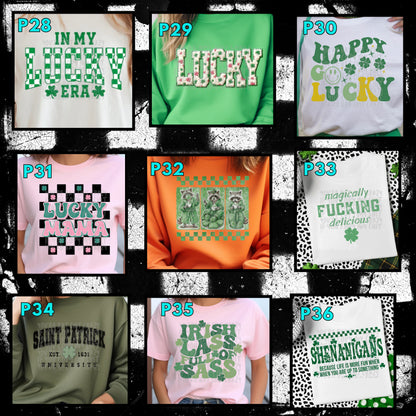 🍀 Saint Patrick’s Day Designs 🍀