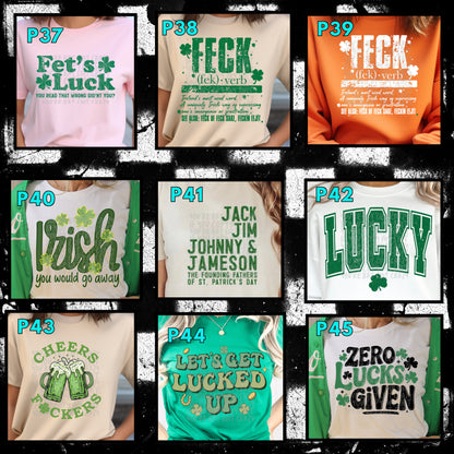🍀 Saint Patrick’s Day Designs 🍀