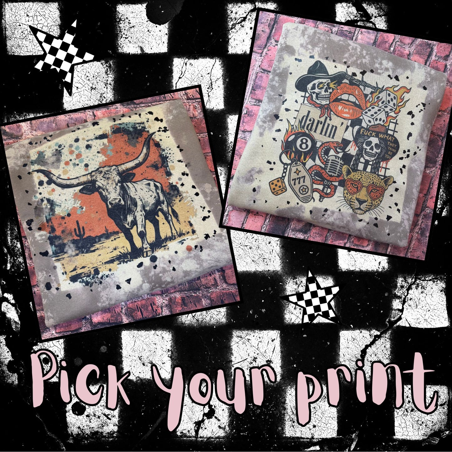 Limited Cowhide Crewnecks 🐄