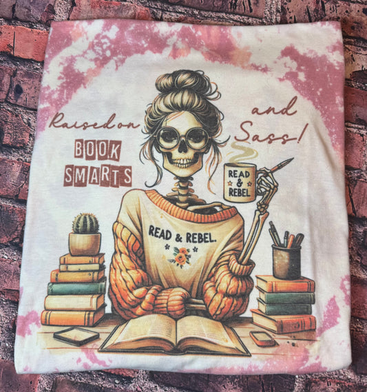 Large Raised on Book Smarts