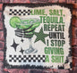 Large Lime Salt Tequila