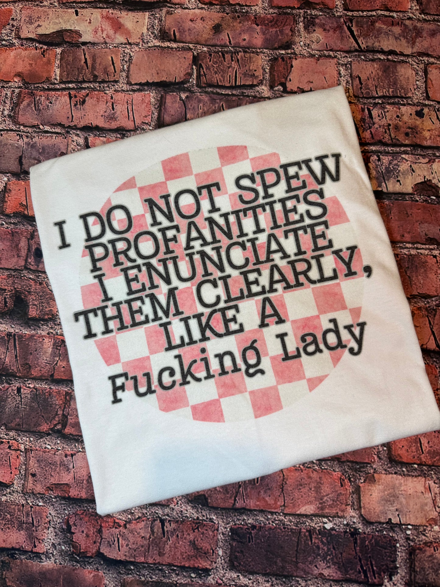 Large I Don't Sprew Profanities