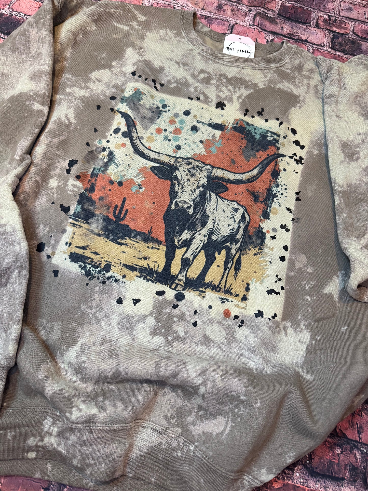 Limited Cowhide Crewnecks 🐄