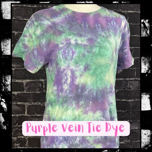 Purple Vein Tie-Dye